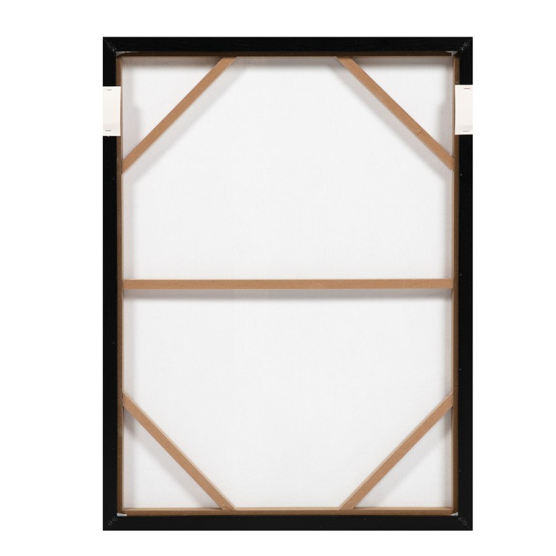 VARME A ΠΙΝΑΚΑΣ ΔΙΑΚΟΣΜΗΤΙΚΟΣ ΜΕ ΚΟΡΝΙΖΑ 60x80x4cm ΚΑΜΒΑΣ ΠΟΛΥΧΡΩΜΟ ΞΥΛΟ ΜΑΥΡΟ