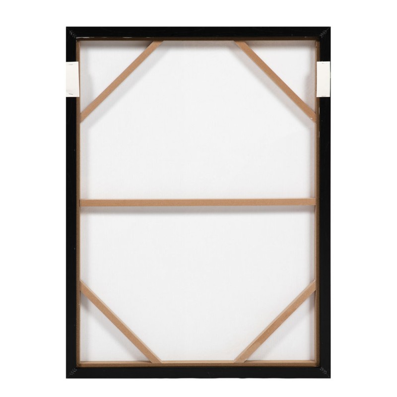 VARME B ΠΙΝΑΚΑΣ ΔΙΑΚΟΣΜΗΤΙΚΟΣ ΜΕ ΚΟΡΝΙΖΑ 60x80x4cm ΚΑΜΒΑΣ ΠΟΛΥΧΡΩΜΟ ΞΥΛΟ ΜΑΥΡΟ