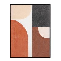 VARME B ΠΙΝΑΚΑΣ ΔΙΑΚΟΣΜΗΤΙΚΟΣ ΜΕ ΚΟΡΝΙΖΑ 60x80x4cm ΚΑΜΒΑΣ ΠΟΛΥΧΡΩΜΟ ΞΥΛΟ ΜΑΥΡΟ