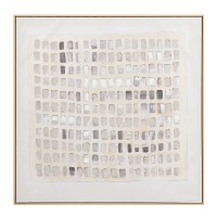 SIMPLICIT ΠΙΝΑΚΑΣ ΔΙΑΚΟΣΜΗΤΙΚΟΣ ΜΕ ΚΟΡΝΙΖΑ 100x100x4cm ΚΑΜΒΑΣ ΜΠΕΖ ΚΑΦΕ ΞΥΛΟ ΦΥΣΙΚΟ