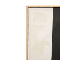 SOLAIRE A ΠΙΝΑΚΑΣ ΔΙΑΚΟΣΜΗΤΙΚΟΣ ΜΕ ΚΟΡΝΙΖΑ 80x120x4cm ΚΑΜΒΑΣ ΚΑΦΕ ΣΚΟΥΡΟ ΜΠΕΖ ΞΥΛΟ ΦΥΣΙΚΟ