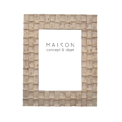 TRAVERT 2 ΚΟΡΝΙΖΑ 20x2x25cm POLYRESIN STONE ΓΥΑΛΙ