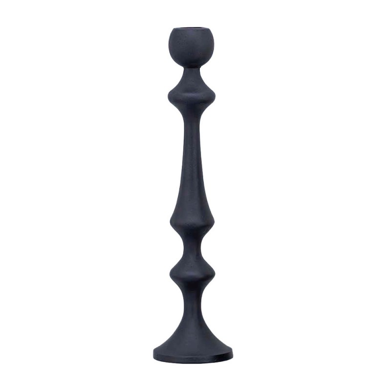 ELEGANT ΚΗΡΟΠΗΓΙΟ 8x8x34cm ΑΛΟΥΜΙΝΙΟ ΜΑΥΡΟ