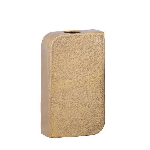 BRICK ΒΑΖΟ 15x7x26cm ΑΛΟΥΜΙΝΙΟ ΧΡΥΣΟ