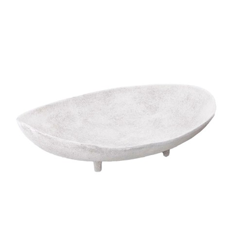 PEDESTAL ΜΠΩΛ ΜΕ ΠΟΔΙ 45x33x12cm ΑΛΟΥΜΙΝΙΟ ΑΣΠΡΟ