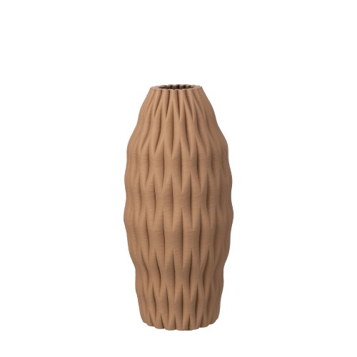 ORALIA ΒΑΖΟ 15x15x32cm ΚΕΡΑΜΙΚΟ TERRACOTTA