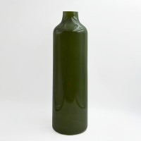 FINO ΒΑΖΟ 12x12x39.5cm ΓΥΑΛΙ ΠΡΑΣΙΝΟ