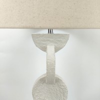 PRISMA ΦΩΤΙΣΤΙΚΟ ΕΠΙΤΡΑΠΕΖΙΟ 38x38x84cm RESIN ΜΠΕΖ ΛΙΝΟ ΜΠΕΖ