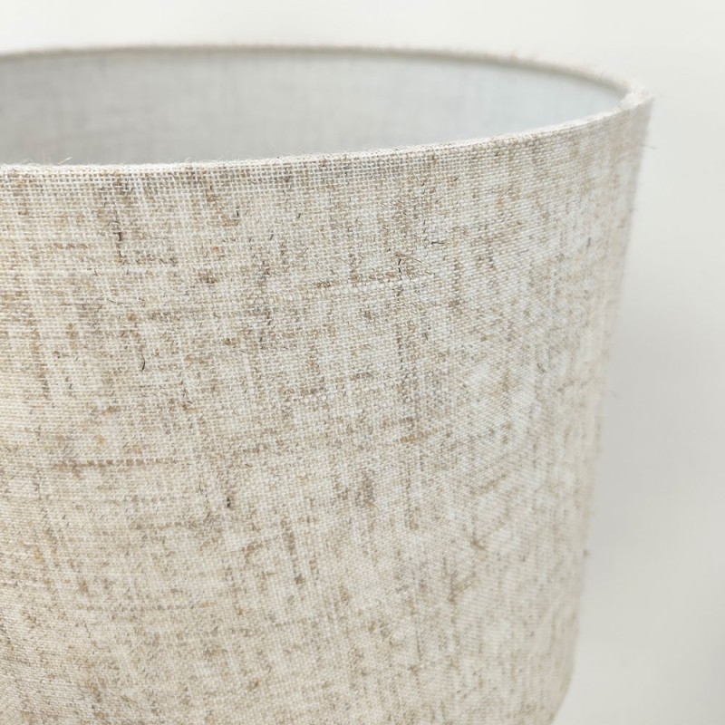 STRIO ΦΩΤΙΣΤΙΚΟ ΕΠΙΤΡΑΠΕΖΙΟ 28x28x61cm RESIN ΜΠΕΖ ΛΙΝΟ ΜΠΕΖ
