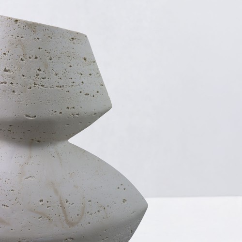LOOMA III ΒΑΖΟ 29x16x35cm RESIN ΜΠΕΖ