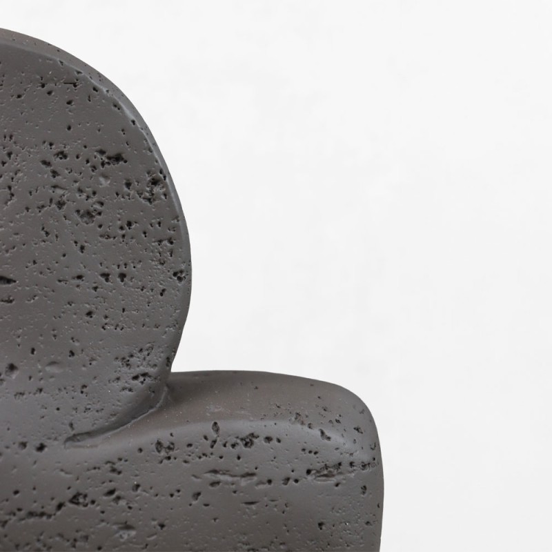 ARCHON I ΔΙΑΚΟΣΜΗΤΙΚΟ ΑΛΟΓΟ 17x7.5x22cm RESIN ΚΑΦΕ ΣΚΟΥΡΟ