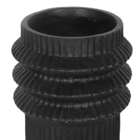 HELIX ΒΑΖΟ 25.5x25.5x42.5cm MgO ΜΑΥΡΟ