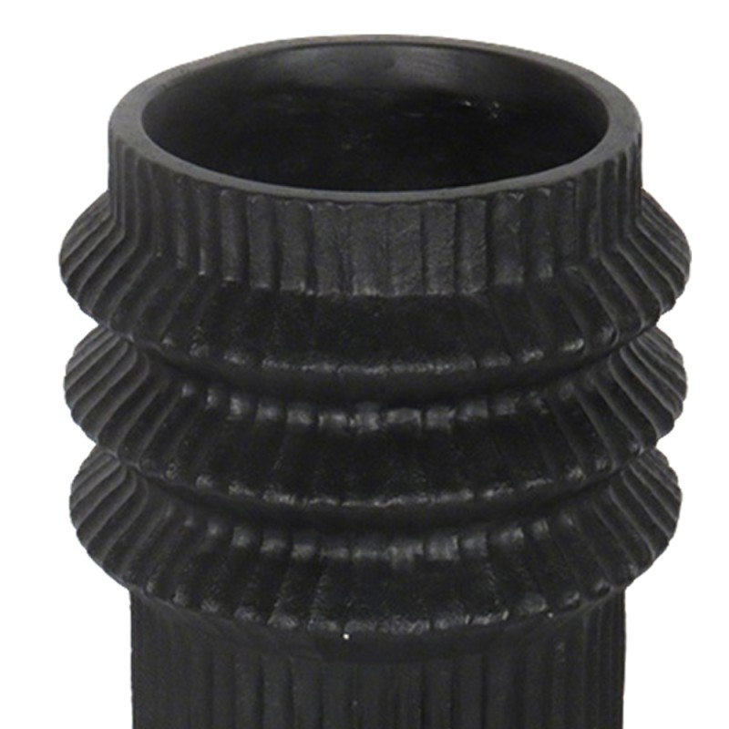 HELIX ΒΑΖΟ 25.5x25.5x42.5cm MgO ΜΑΥΡΟ