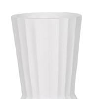FOLDA ΒΑΖΟ 25x25x50cm MgO ΑΣΠΡΟ