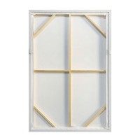 RHYTHM A ΠΙΝΑΚΑΣ ΔΙΑΚΟΣΜΗΤΙΚΟΣ ΜΕ ΚΟΡΝΙΖΑ 80x120x4cm ΚΑΜΒΑΣ ΜΠΕΖ ΛΕΥΚΟ PS