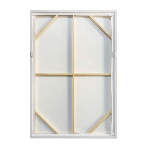 RHYTHM A ΠΙΝΑΚΑΣ ΔΙΑΚΟΣΜΗΤΙΚΟΣ ΜΕ ΚΟΡΝΙΖΑ 80x120x4cm ΚΑΜΒΑΣ ΜΠΕΖ ΛΕΥΚΟ PS