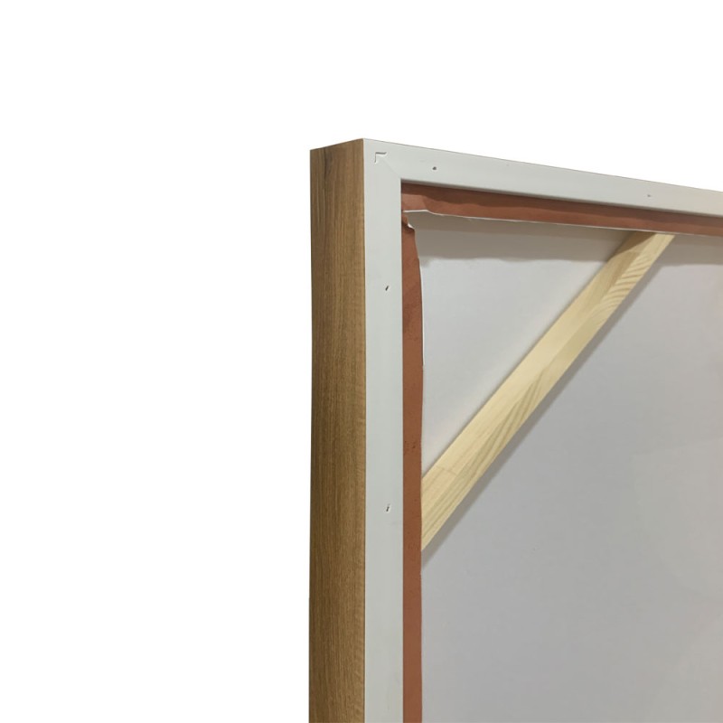 EQUILIBRIUM ΠΙΝΑΚΑΣ ΔΙΑΚΟΣΜΗΤΙΚΟΣ ΜΕ ΚΟΡΝΙΖΑ 82.6x4.3x122.6cm ΚΑΜΒΑΣ ΠΟΡΤΟΚΑΛΙ PS