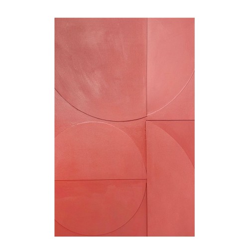 HARMONY ΠΙΝΑΚΑΣ ΔΙΑΚΟΣΜΗΤΙΚΟΣ ΜΕ ΚΟΡΝΙΖΑ 80x4x120cm ΚΑΜΒΑΣ ΠΟΡΤΟΚΑΛΙ PS