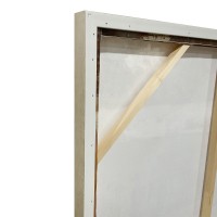 MIRRHA ΠΙΝΑΚΑΣ ΔΙΑΚΟΣΜΗΤΙΚΟΣ ΜΕ ΚΟΡΝΙΖΑ 82.6x4.3x122.6cm ΚΑΜΒΑΣ ΚΑΦΕ PS