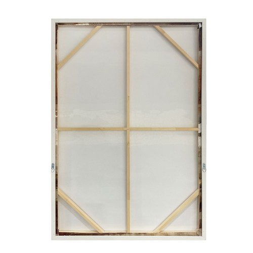 MIRRHA ΠΙΝΑΚΑΣ ΔΙΑΚΟΣΜΗΤΙΚΟΣ ΜΕ ΚΟΡΝΙΖΑ 80x4x120cm ΚΑΜΒΑΣ ΚΑΦΕ PS
