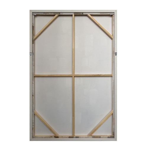THALEA I ΠΙΝΑΚΑΣ ΔΙΑΚΟΣΜΗΤΙΚΟΣ ΜΕ ΚΟΡΝΙΖΑ 80x4x120cm ΚΑΜΒΑΣ ΠΟΛΥΧΡΩΜΟ PS