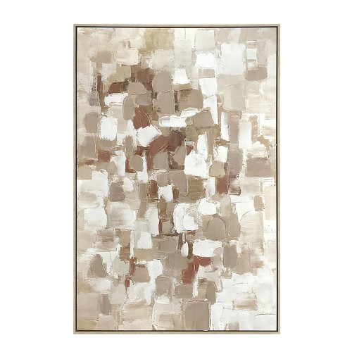 THALEA II ΠΙΝΑΚΑΣ ΔΙΑΚΟΣΜΗΤΙΚΟΣ ΜΕ ΚΟΡΝΙΖΑ 80x4x120cm ΚΑΜΒΑΣ ΠΟΛΥΧΡΩΜΟ PS