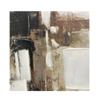 OMBRA II ΠΙΝΑΚΑΣ ΔΙΑΚΟΣΜΗΤΙΚΟΣ ΜΕ ΚΟΡΝΙΖΑ 80x4x80cm ΚΑΜΒΑΣ ΠΟΛΥΧΡΩΜΟ PS