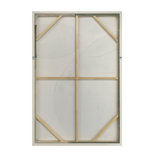RHEA ΠΙΝΑΚΑΣ ΔΙΑΚΟΣΜΗΤΙΚΟΣ ΜΕ ΚΟΡΝΙΖΑ 80x120x4cm ΚΑΜΒΑΣ ΛΑΔΙ ΜΠΕΖ PS