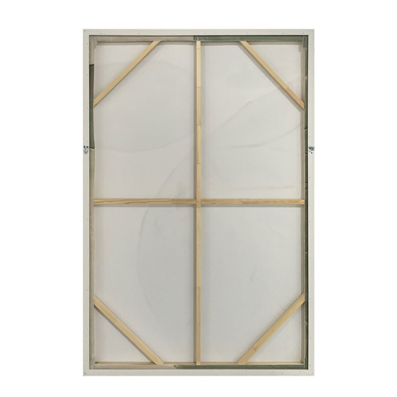 RHEA ΠΙΝΑΚΑΣ ΔΙΑΚΟΣΜΗΤΙΚΟΣ ΜΕ ΚΟΡΝΙΖΑ 80x120x4cm ΚΑΜΒΑΣ ΛΑΔΙ ΜΠΕΖ PS