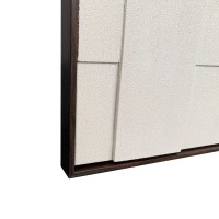 CALMA ΠΙΝΑΚΑΣ ΔΙΑΚΟΣΜΗΤΙΚΟΣ ΜΕ ΚΟΡΝΙΖΑ 100x100x4cm ΚΑΜΒΑΣ ΜΠΕΖ PS