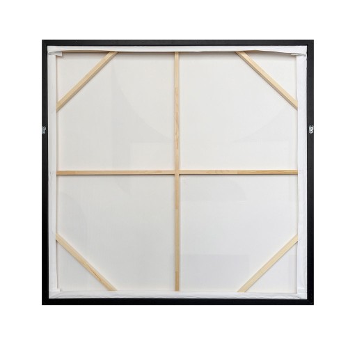 CALMA ΠΙΝΑΚΑΣ ΔΙΑΚΟΣΜΗΤΙΚΟΣ ΜΕ ΚΟΡΝΙΖΑ 100x100x4cm ΚΑΜΒΑΣ ΜΠΕΖ PS