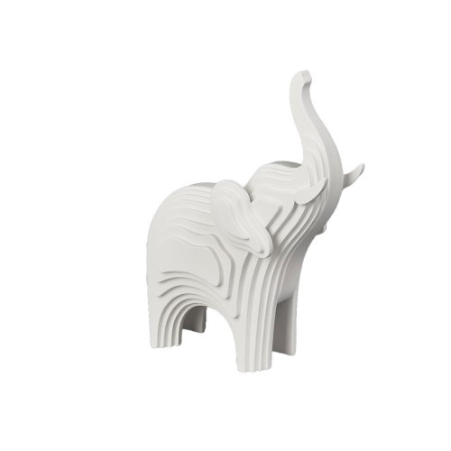 ARCHI ΔΙΑΚΟΣΜΗΤΙΚΟ ΕΛΕΦΑΝΤΑΣ 19x10x25cm RESIN OFF WHITE