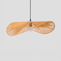 LUMA ΦΩΤΙΣΤΙΚΟ ΟΡΟΦΗΣ 60x20.5cm ΣΧΟΙΝΙ ΚΑΦΕ ΧΑΡΤΙ