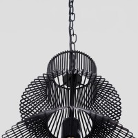 STEEL ΦΩΤΙΣΤΙΚΟ ΟΡΟΦΗΣ 28x40.5cm ΣΙΔΕΡΟ ΜΑΥΡΟ
