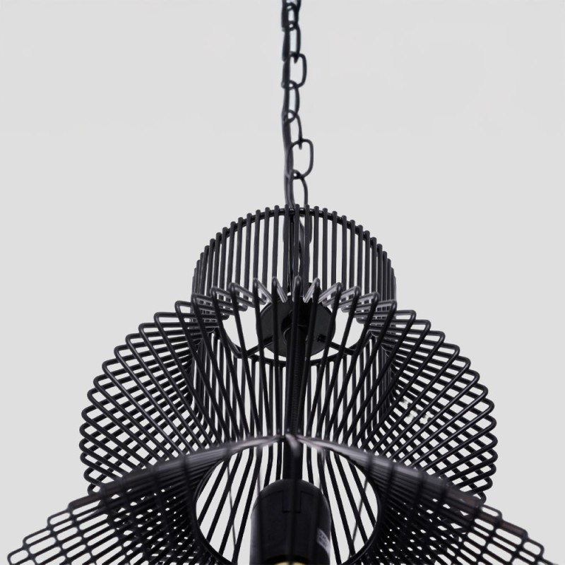STEEL ΦΩΤΙΣΤΙΚΟ ΟΡΟΦΗΣ 28x40.5cm ΣΙΔΕΡΟ ΜΑΥΡΟ