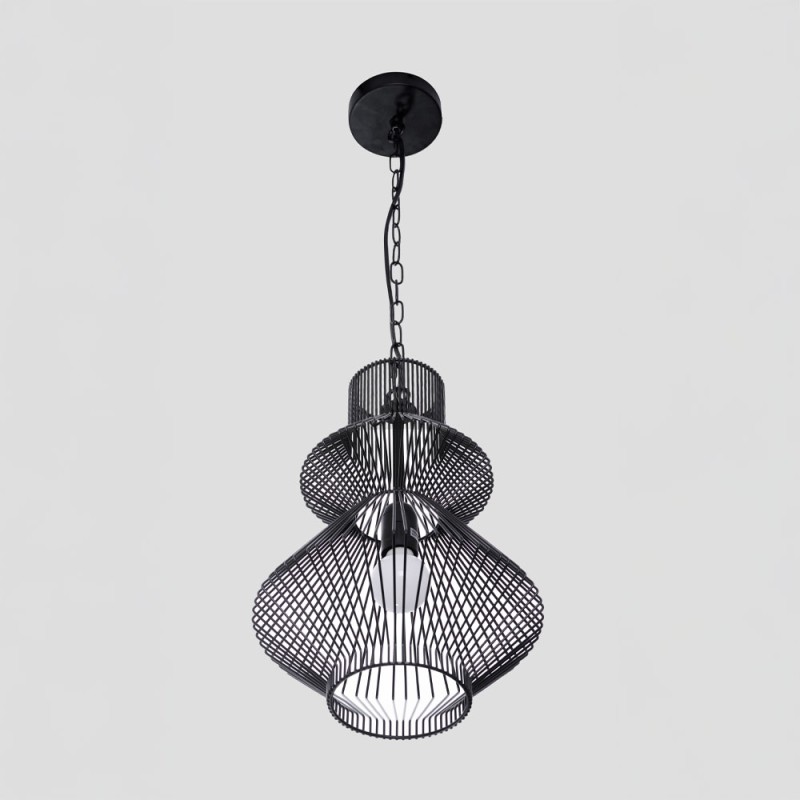 STEEL ΦΩΤΙΣΤΙΚΟ ΟΡΟΦΗΣ 28x40.5cm ΣΙΔΕΡΟ ΜΑΥΡΟ