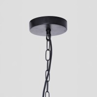 STEEL ΦΩΤΙΣΤΙΚΟ ΟΡΟΦΗΣ 28x40.5cm ΣΙΔΕΡΟ ΜΑΥΡΟ