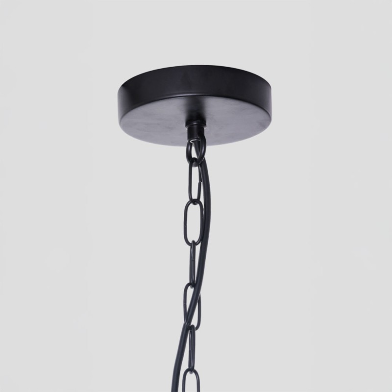 STEEL ΦΩΤΙΣΤΙΚΟ ΟΡΟΦΗΣ 28x40.5cm ΣΙΔΕΡΟ ΜΑΥΡΟ