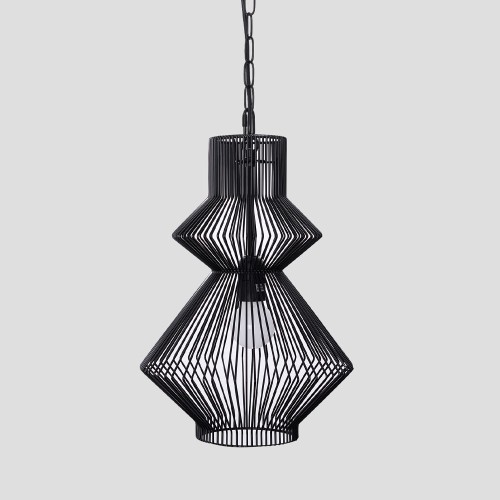 STEEL ΦΩΤΙΣΤΙΚΟ ΟΡΟΦΗΣ 28x41cm ΣΙΔΕΡΟ ΜΑΥΡΟ