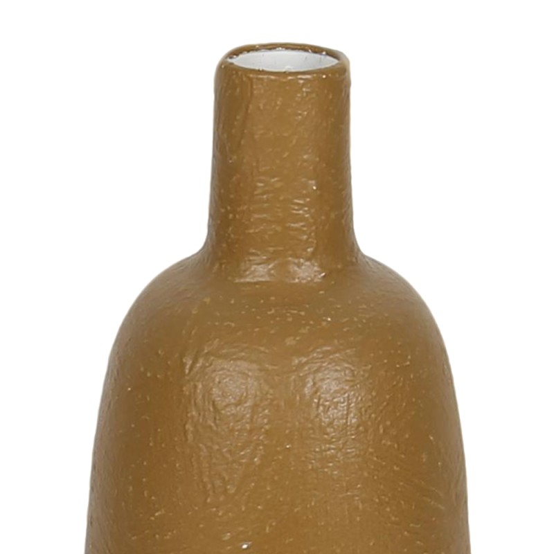 AERIS ΒΑΖΟ 20x60.5cm ΜΕΤΑΛΛΟ ΚΑΦΕ