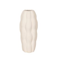 MIRA ΒΑΖΟ 15x15x35.5cm ΚΕΡΑΜΙΚΟ ΛΕΥΚΟ