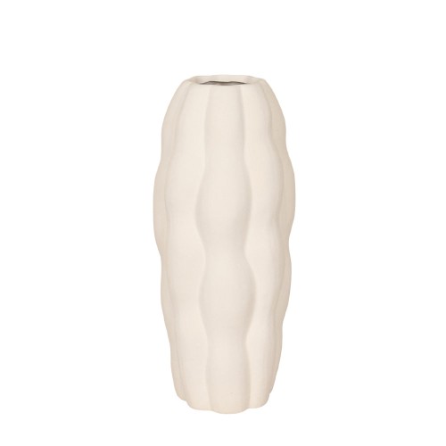 MIRA ΒΑΖΟ 15x15x36cm ΚΕΡΑΜΙΚΟ ΛΕΥΚΟ