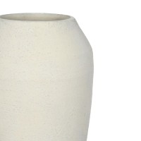 ASH ΒΑΖΟ 23.5x23.5x42cm ΚΕΡΑΜΙΚΟ ΑΣΠΡΟ