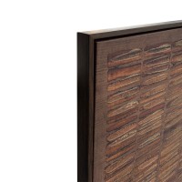 PLOW ΠΙΝΑΚΑΣ ΔΙΑΚΟΣΜΗΣΗΣ 60x90x4cm ΚΑΜΒΑΣ ΚΑΦΕ ΣΚΟΥΡΟ MDF