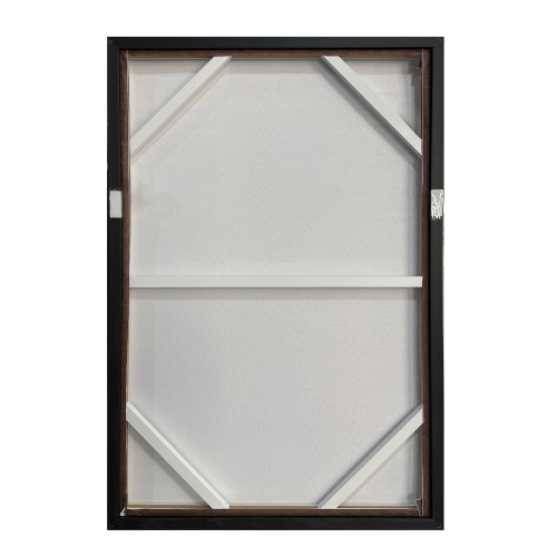 PLOW ΠΙΝΑΚΑΣ ΔΙΑΚΟΣΜΗΣΗΣ 60x90x4cm ΚΑΜΒΑΣ ΚΑΦΕ ΣΚΟΥΡΟ MDF