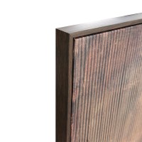 PLOW ΠΙΝΑΚΑΣ ΔΙΑΚΟΣΜΗΣΗΣ 60x90x4cm ΚΑΜΒΑΣ ΚΑΦΕ ΣΚΟΥΡΟ MDF