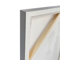TRINITY ΠΙΝΑΚΑΣ ΔΙΑΚΟΣΜΗΣΗΣ 80x120x4cm ΚΑΜΒΑΣ OFF WHITE STONE GREY ΞΥΛΟ ΓΚΡΙ