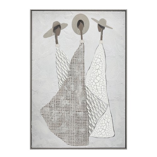 TRINITY ΠΙΝΑΚΑΣ ΔΙΑΚΟΣΜΗΣΗΣ 80x120x4cm ΚΑΜΒΑΣ OFF WHITE STONE GREY ΞΥΛΟ ΓΚΡΙ