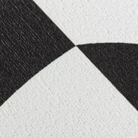 CONTRAST ΠΙΝΑΚΑΣ ΔΙΑΚΟΣΜΗΣΗΣ 60x80x3.2cm ΚΑΜΒΑΣ ΑΣΠΡΟ ΜΑΥΡΟ MDF ΜΑΥΡΟ