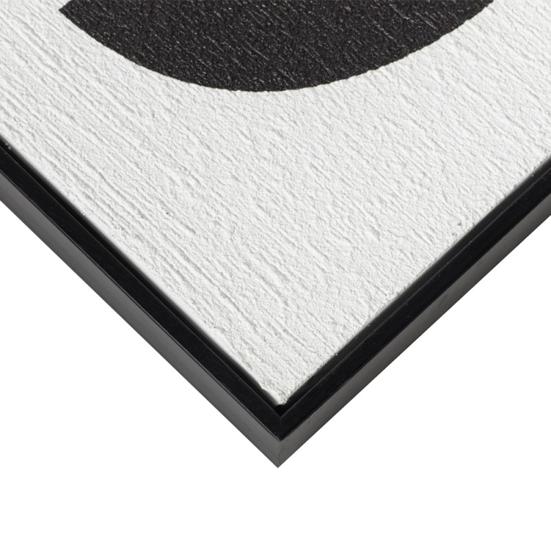 PRISMA ΠΙΝΑΚΑΣ ΔΙΑΚΟΣΜΗΣΗΣ 60x80x3.2cm ΚΑΜΒΑΣ ΠΟΛΥΧΡΩΜΟ MDF ΜΑΥΡΟ